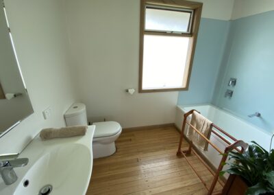 The Seacroft Chapel private bathroom.